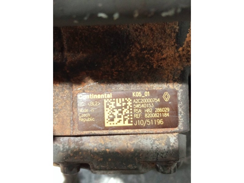 Recambio de bomba inyeccion para renault megane iii coupe dynamique referencia OEM IAM 8200821184 A2C20000754 CONTINENTAL