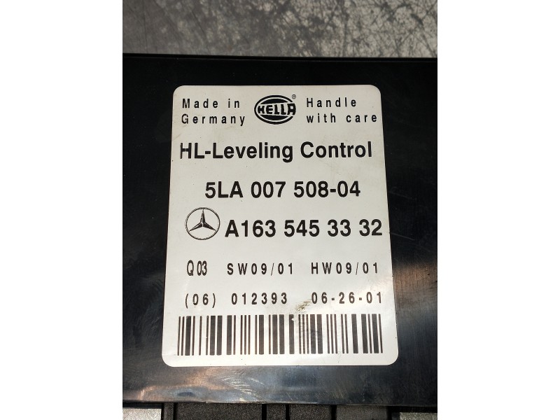 Recambio de centralita faros xenon para mercedes clase m (w163) referencia OEM IAM A1635453332 5LA00750804 