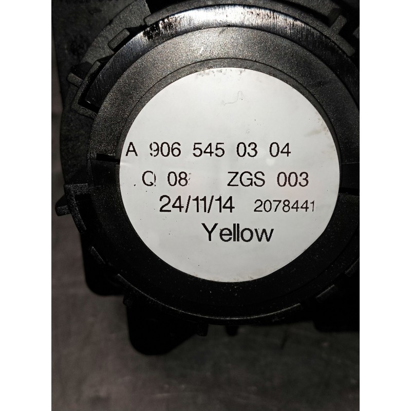 Recambio de mando luces para mercedes sprinterii caja cerrada (desde 01.06) referencia OEM IAM A9065450304  INTERRUPTOR