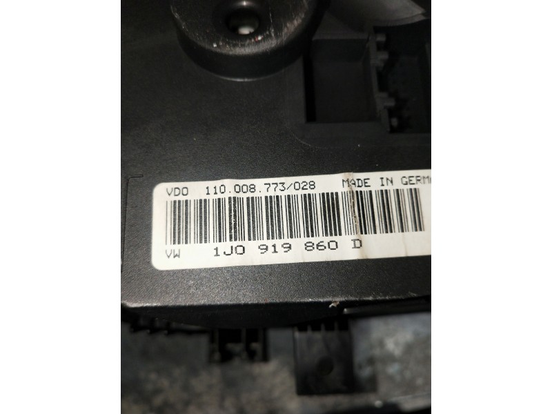 Recambio de cuadro instrumentos para volkswagen golf iv berlina (1j1) referencia OEM IAM 1J0919860D 110008773028 