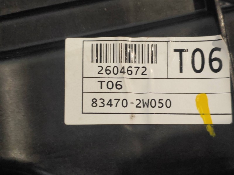 Recambio de elevalunas trasero izquierdo para hyundai santa fe (dm) tecno 4wd referencia OEM IAM 834702W050 834502W010 834712W00