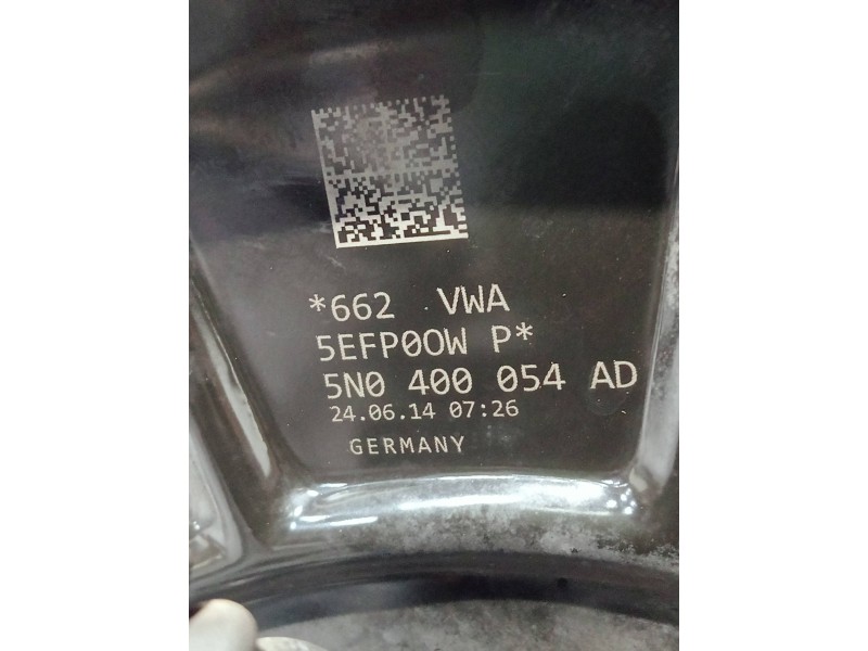 Recambio de mangueta delantera derecha para volkswagen tiguan (5n2) referencia OEM IAM 5N0400054AD 1K0615312F 