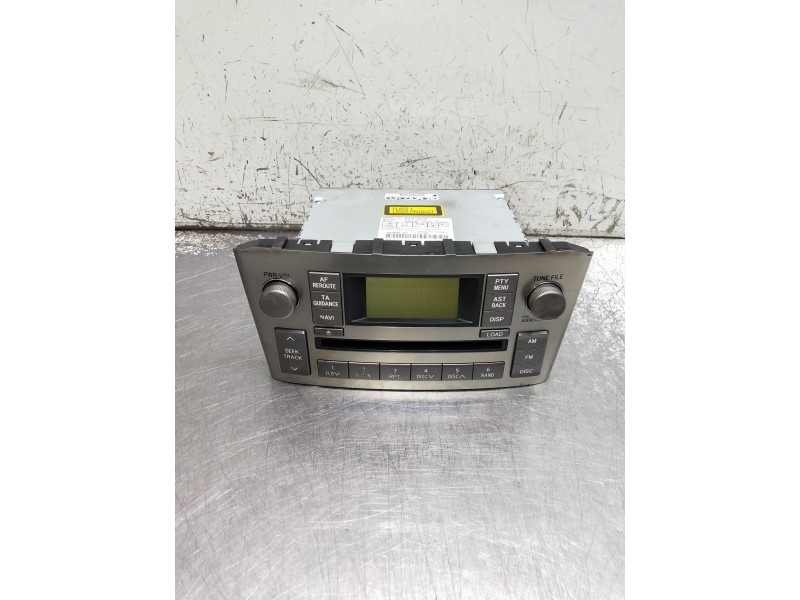 Recambio de sistema audio / radio cd para toyota avensis berlina (t25) referencia OEM IAM 8612005130 CQTS6672G 