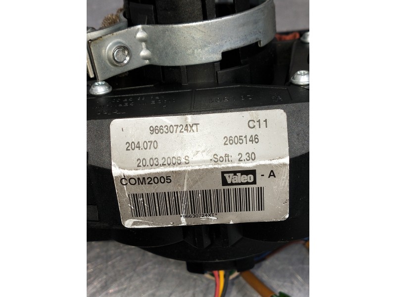 Recambio de mando luces para peugeot 207 1.6 hdi referencia OEM IAM 96630724XT 2605146 