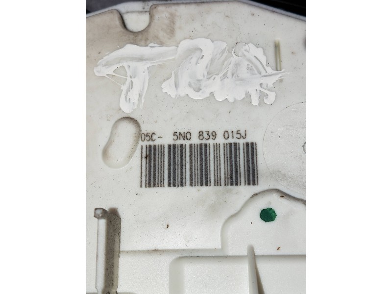 Recambio de motor cierre centralizado trasero izquierdo para volkswagen tiguan (5n2) referencia OEM IAM 5N1839015J  5P