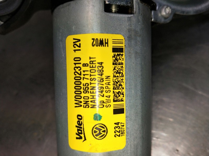 Recambio de motor limpia trasero para volkswagen tiguan (5n2) referencia OEM IAM 5N0955711B W000002310 