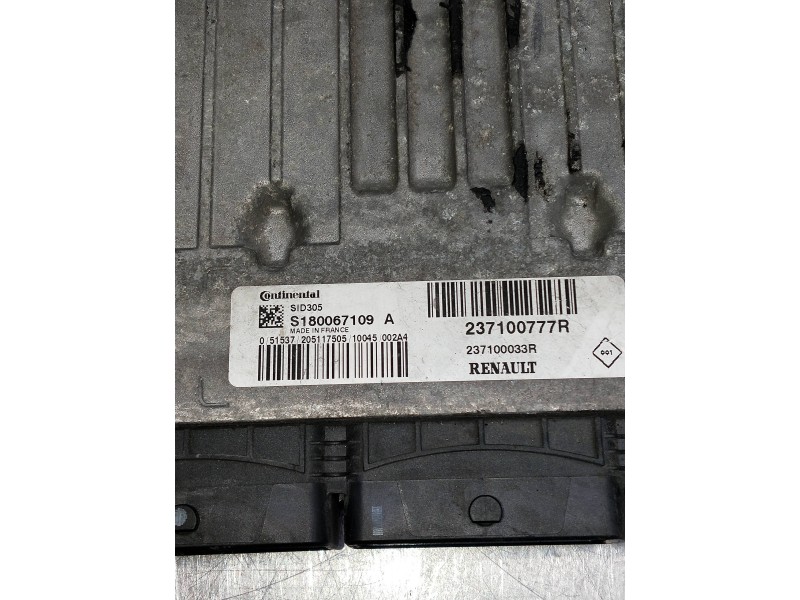 Recambio de centralita motor uce para renault megane iii coupe dynamique referencia OEM IAM 237100777R S180067109A 