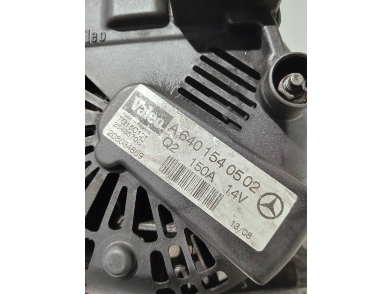 Recambio de alternador para mercedes clase b (w245) referencia OEM IAM A6401540502 2543570C TG15C121