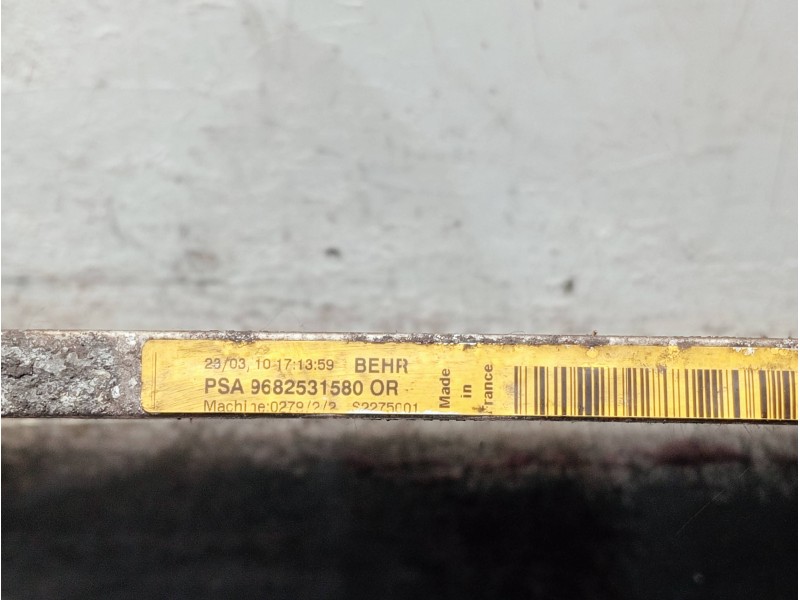 Recambio de condensador / radiador aire acondicionado para peugeot 308 referencia OEM IAM 9682531580OR S2275001 
