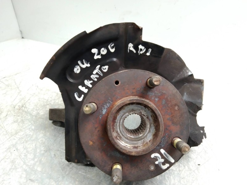 Recambio de mangueta delantera izquierda para kia cerato 2.0 turbodiesel cat referencia OEM IAM   