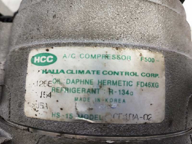 Recambio de compresor aire acondicionado para hyundai coupe (gk) referencia OEM IAM CD1BA02 F500  Recambio de compresor aire acondicionado para hyundai coupe (gk) referencia OEM IAM CD1BA02 F500