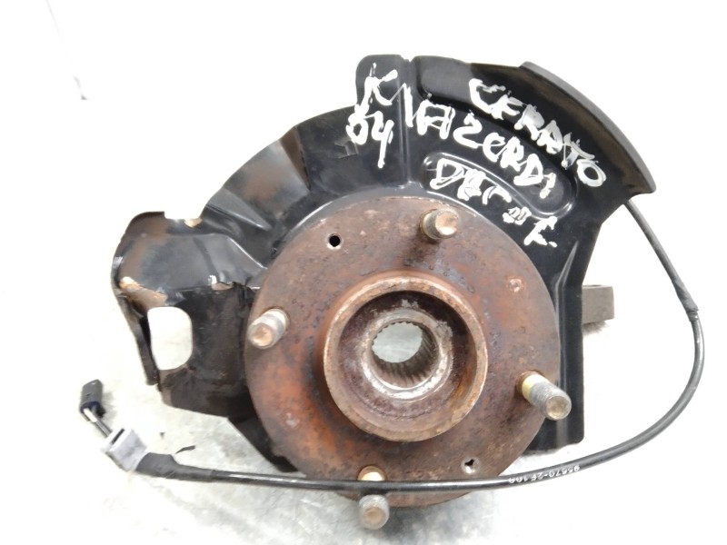 Recambio de mangueta delantera derecha para kia cerato 2.0 turbodiesel cat referencia OEM IAM   