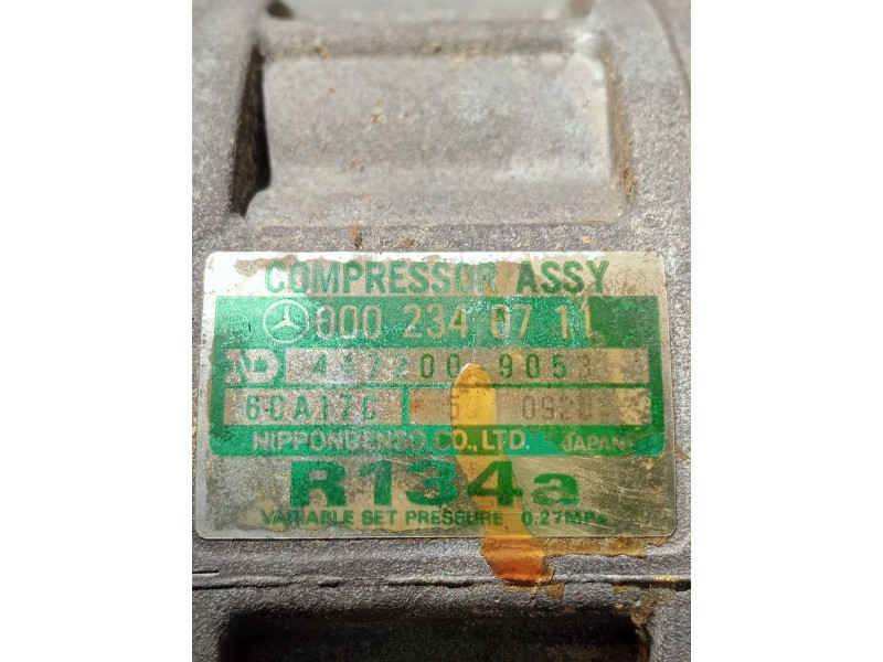 Recambio de compresor aire acondicionado para mercedes clase c (w202) berlina referencia OEM IAM 0002340711 4472009053 