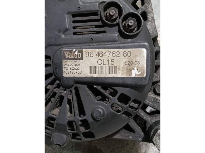 Recambio de alternador para citroen c2 referencia OEM IAM 9646476280   Recambio de alternador para citroen c2 referencia OEM IAM 9646476280