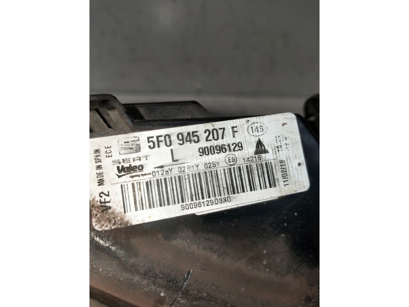 Recambio de piloto trasero izquierdo para seat leon sc (5f5) referencia OEM IAM 5F0945207F 90096129 