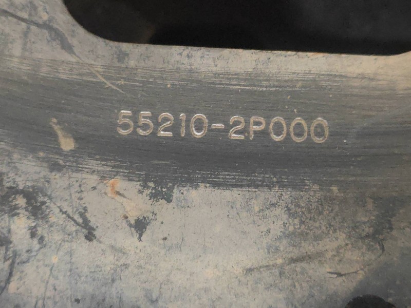 Recambio de brazo suspension inferior trasero izquierdo para hyundai santa fe (dm) tecno 4wd referencia OEM IAM 552102P000  