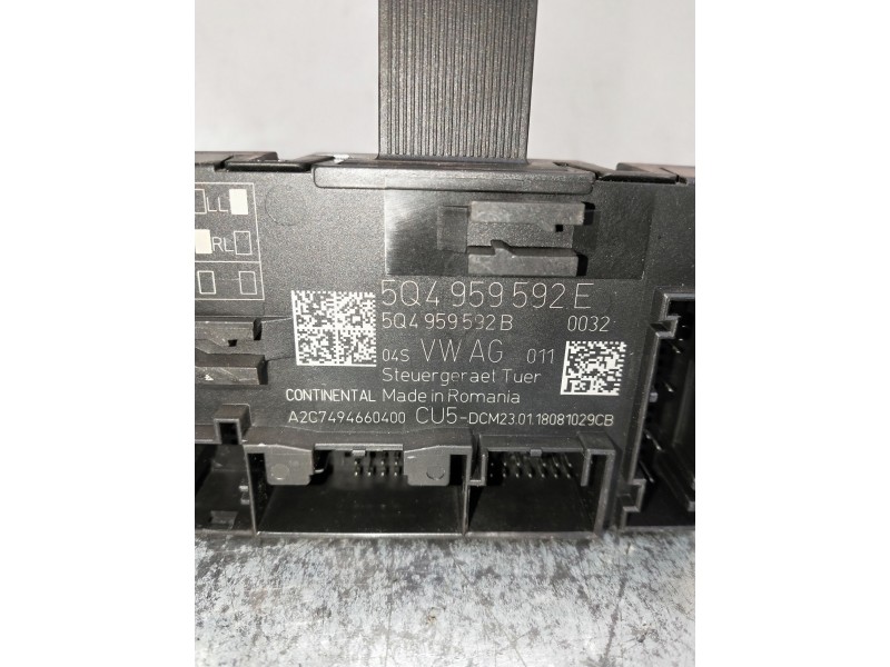 Recambio de modulo electronico para seat leon sc (5f5) referencia OEM IAM 5Q4959592E 5Q4959592B A2C7494660400