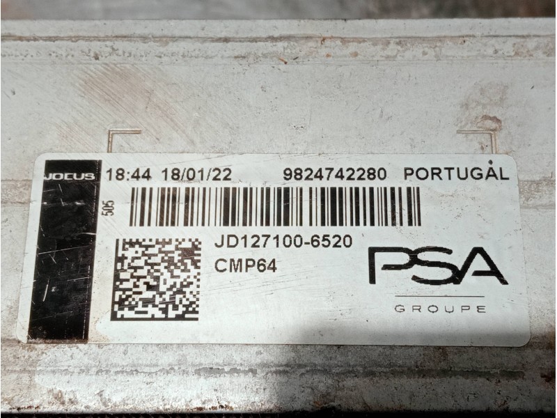 Recambio de intercooler para citroen c4 lim. referencia OEM IAM 9824742280 JD1271006520 