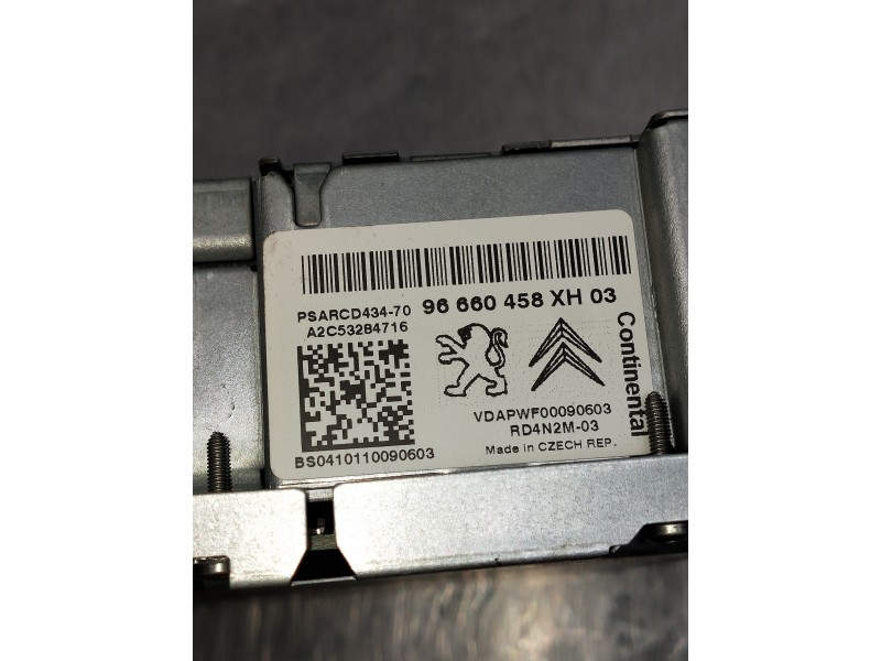 Recambio de sistema audio / radio cd para peugeot 308 referencia OEM IAM 96660458XH A2C53284716 