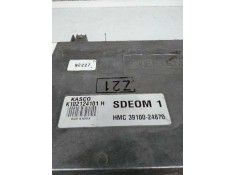 Recambio de centralita motor uce para hyundai pony (x2) referencia OEM IAM K102124101H HMC3910024870 SDEOM1 2