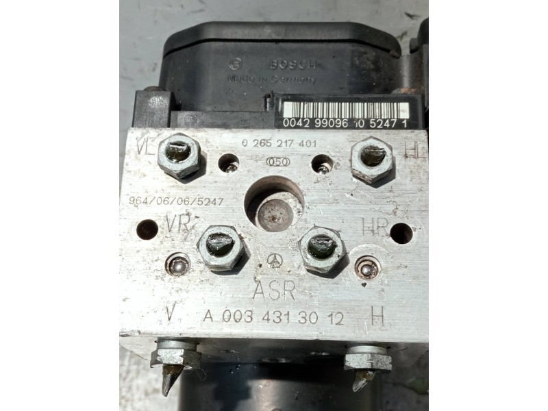 Recambio de abs para mercedes clase c (w202) berlina referencia OEM IAM 0265217401 A0034313012 
