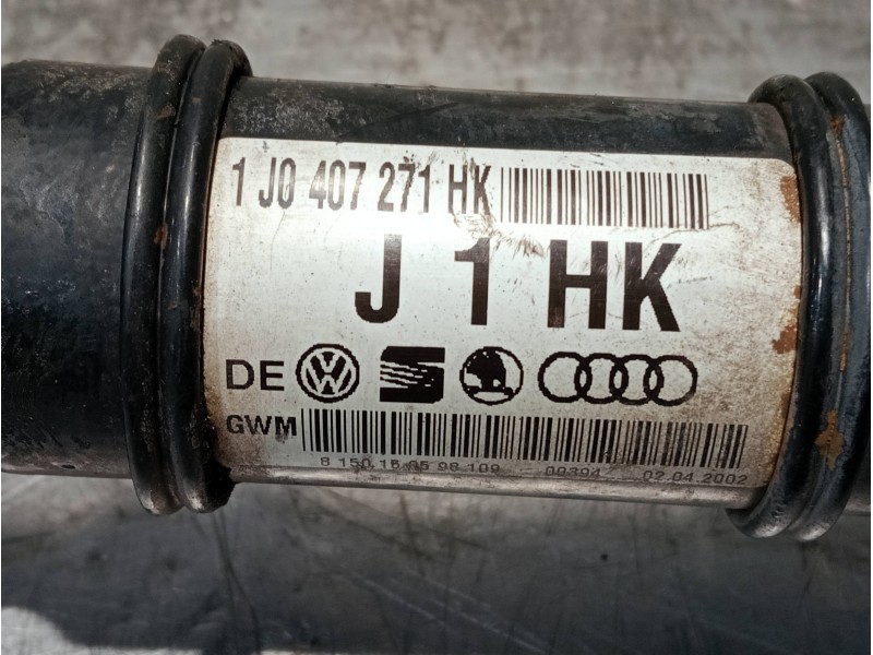 Recambio de transmision delantera izquierda para audi a3 (8l) 1.9 tdi ambiente referencia OEM IAM 1J0407271  