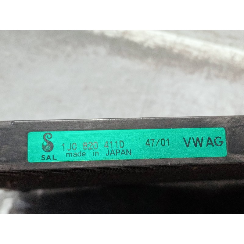 Recambio de condensador / radiador aire acondicionado para audi a3 (8l) 1.9 tdi ambiente referencia OEM IAM 1J0820411D 1J0820191