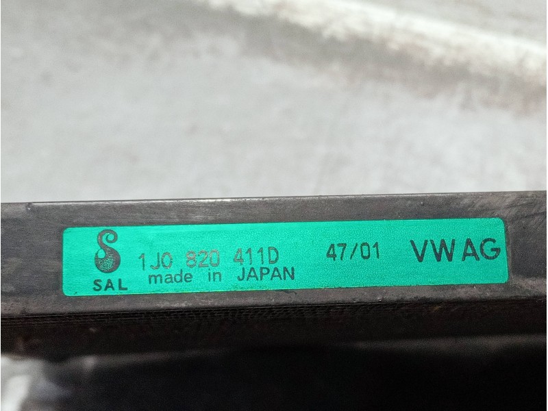 Recambio de condensador / radiador aire acondicionado para audi a3 (8l) 1.9 tdi ambiente referencia OEM IAM 1J0820411D 1J0820191