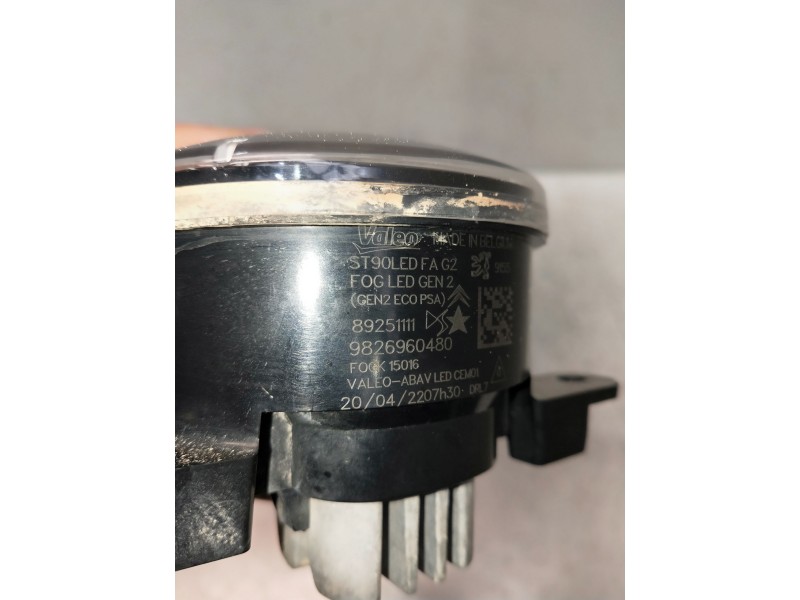 Recambio de faro antiniebla izquierdo para citroen c4 lim. referencia OEM IAM 9826960480 89251111 