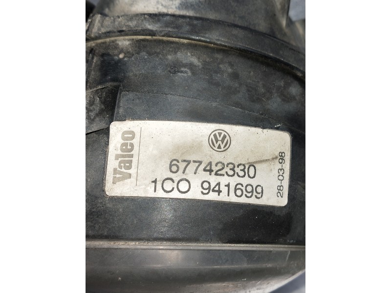 Recambio de faro antiniebla izquierdo para volkswagen new beetle (9c1/1c1) referencia OEM IAM 1C0941699 67742330 