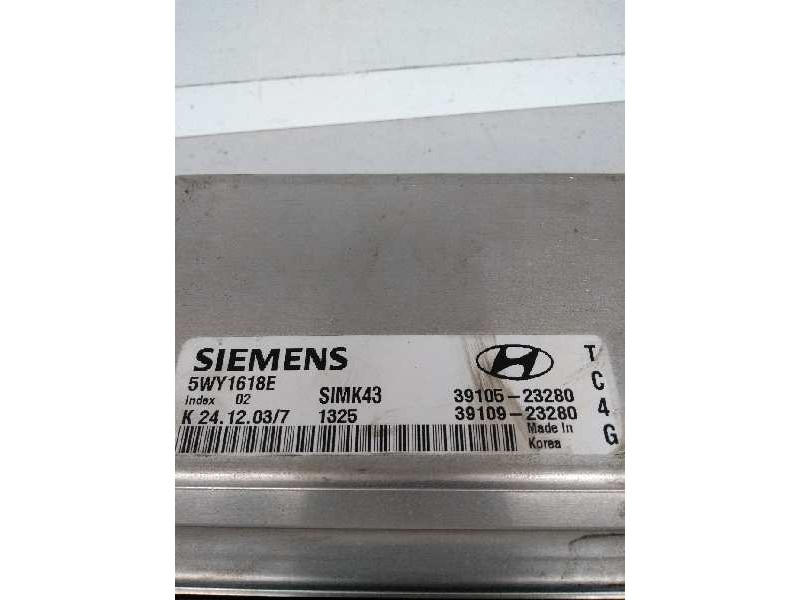Recambio de centralita motor uce para hyundai coupe (gk) referencia OEM IAM 5WY1618E 3910523280 TC4G 3910923280 SIMK43