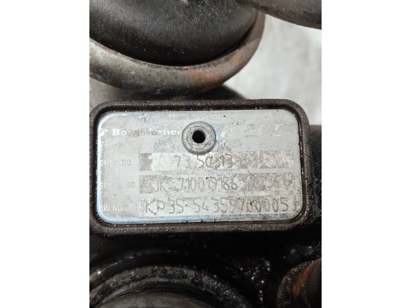 Recambio de turbocompresor para fiat panda (169) referencia OEM IAM 54351014808  