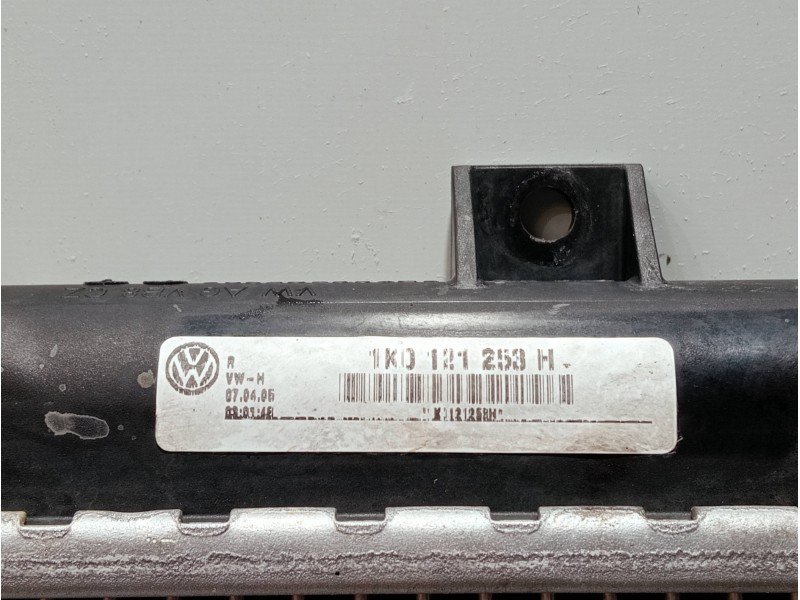 Recambio de radiador agua para volkswagen passat berlina (3c2) referencia OEM IAM 1K0121253H  
