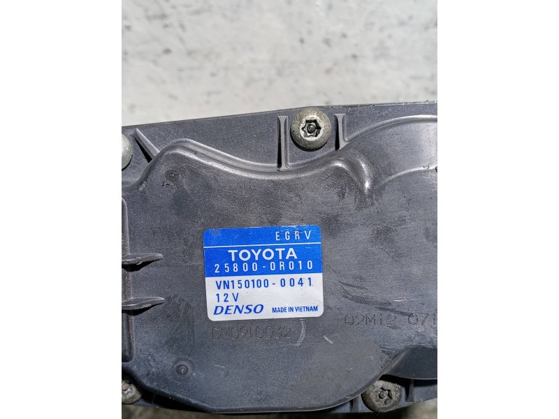 Recambio de valvula egr para toyota auris active referencia OEM IAM 258000R010  