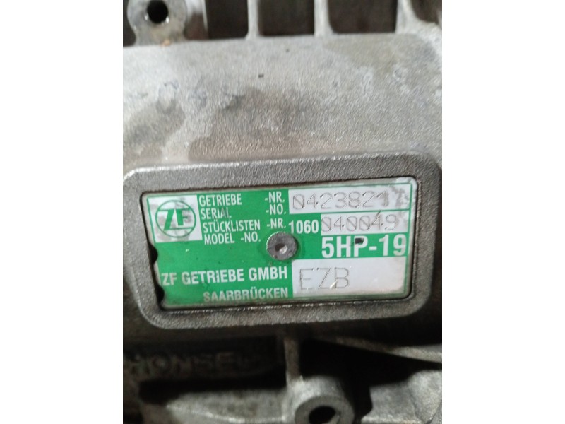 Recambio de caja cambios para audi a4 avant (8e) referencia OEM IAM EZB 04004904238821 AUTOMATICO