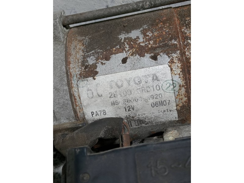 Recambio de motor arranque para toyota auris active referencia OEM IAM 281000R010  