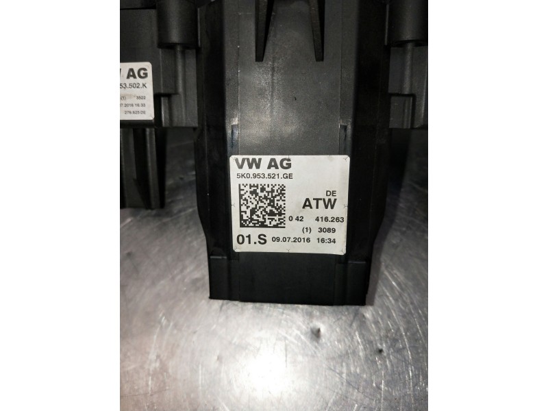 Recambio de mando luces para volkswagen caddy furgón/kombi maxi kombi bmt referencia OEM IAM 5K0953521GE  