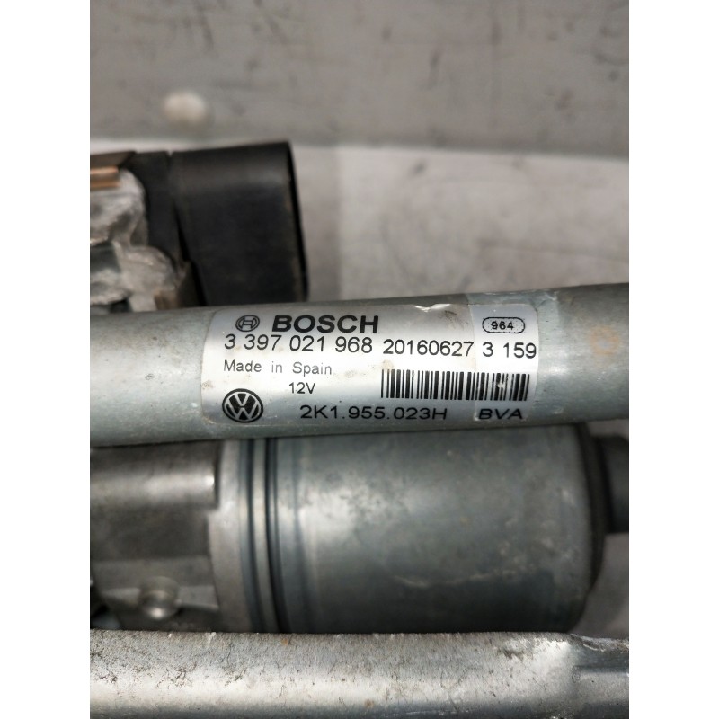 Recambio de motor limpia delantero para volkswagen caddy furgón/kombi maxi kombi bmt referencia OEM IAM 2K1955023H 3397021968 