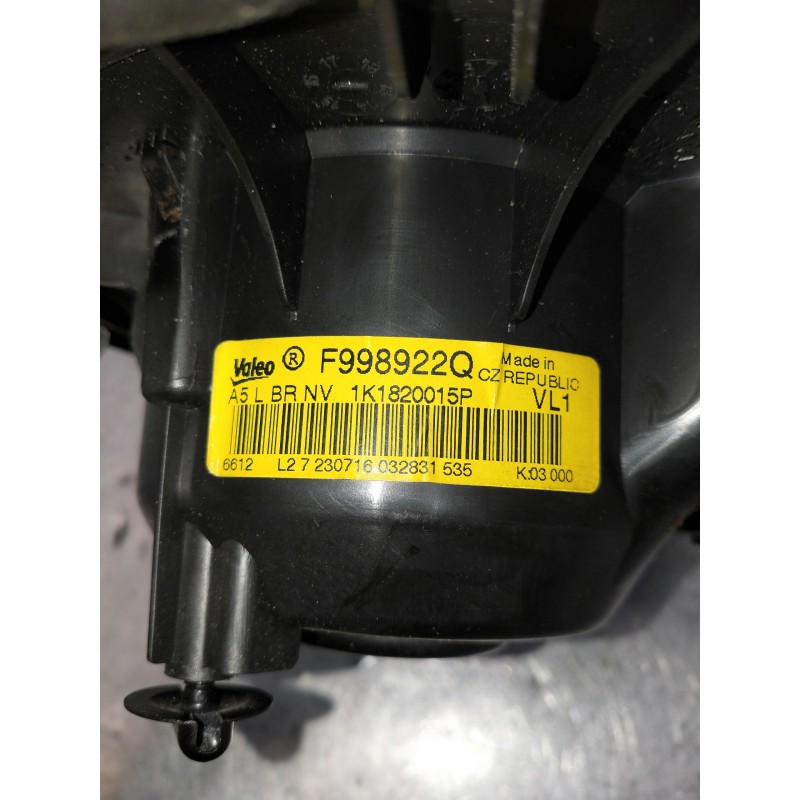Recambio de motor calefaccion para volkswagen caddy furgón/kombi maxi kombi bmt referencia OEM IAM F011500081 3C907521G F998922Q