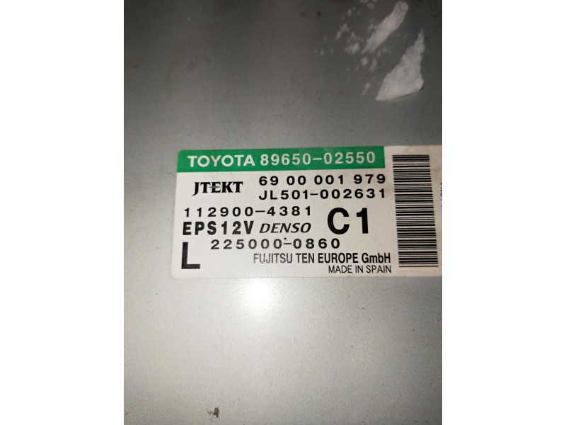 Recambio de centralita direccion para toyota auris active referencia OEM IAM 8965002550 6900001979 1129004381 JL501002631 225000