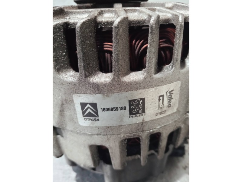 Recambio de alternador para peugeot 207 1.4 hdi referencia OEM IAM 1606859180 C636996R 