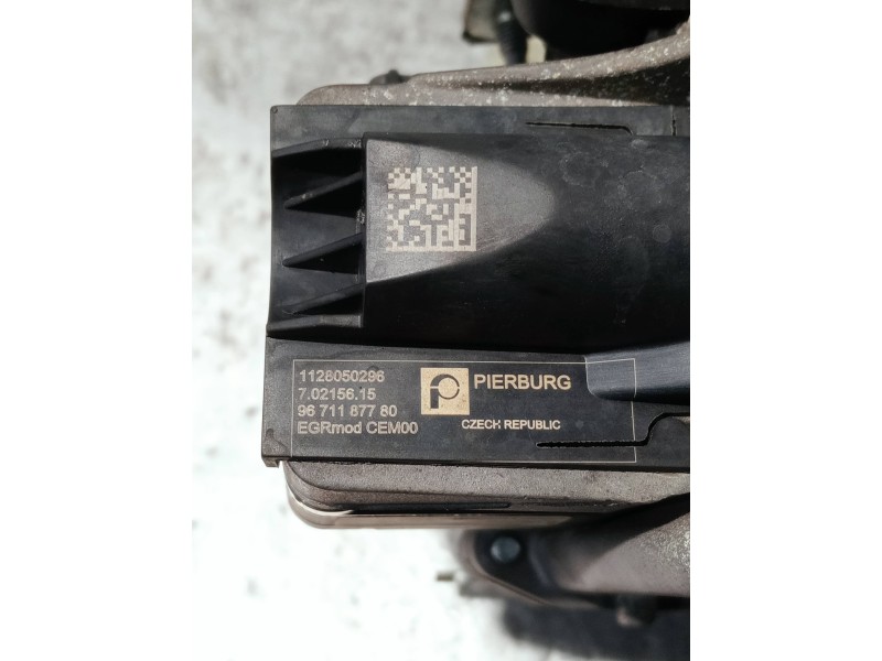 Recambio de valvula egr para peugeot 207 1.4 hdi referencia OEM IAM 9671187780 70215615 PLH19206A