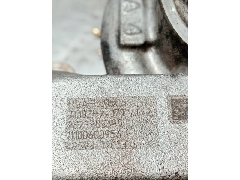 Recambio de turbocompresor para peugeot 207 1.4 hdi referencia OEM IAM 9673283880  
