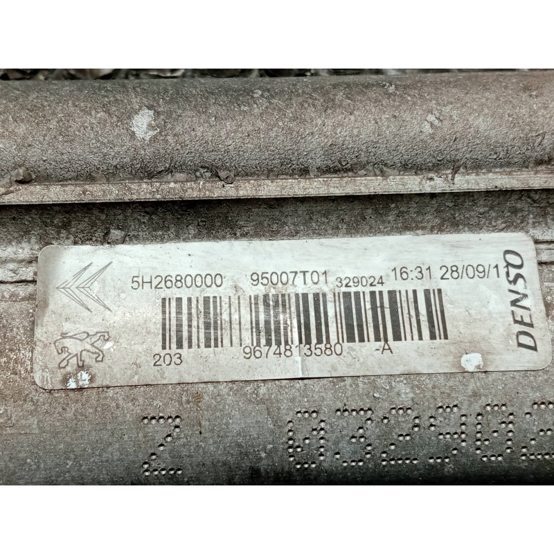 Recambio de condensador / radiador aire acondicionado para peugeot 207 1.4 hdi referencia OEM IAM 9674813580 5H2680000 
