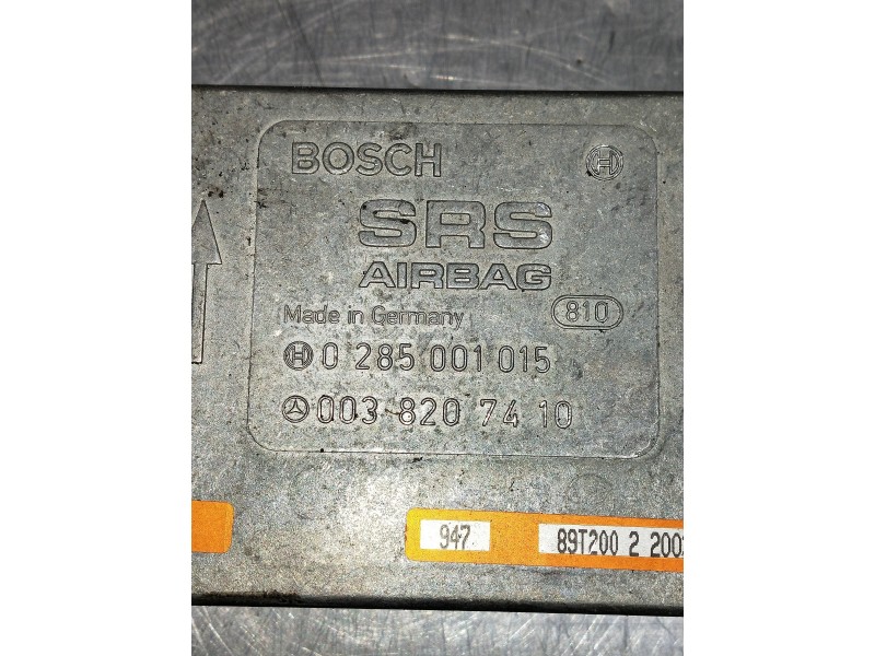Recambio de kit airbag para mercedes clase e (w124) coupe/cabrio referencia OEM IAM 0285001015 0038207410 