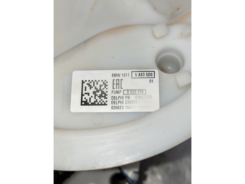 Recambio de bomba combustible para bmw serie x1 (f48) referencia OEM IAM 42037638 0206316493435D081 