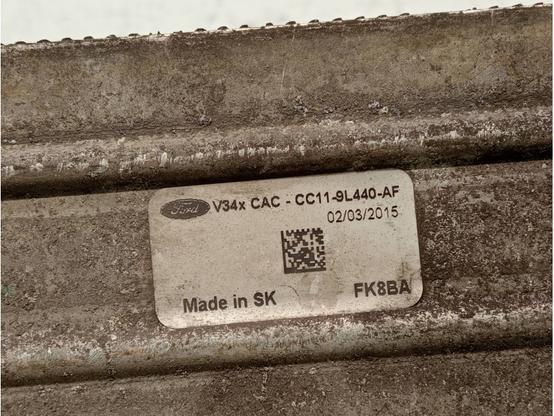 Recambio de intercooler para ford transit custom kombi referencia OEM IAM CC119L440AF  