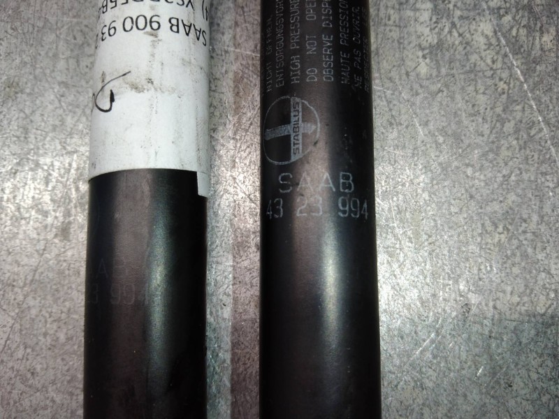Recambio de amortiguadores capo para saab 900 berlina 2.3 s referencia OEM IAM 4323994  240N