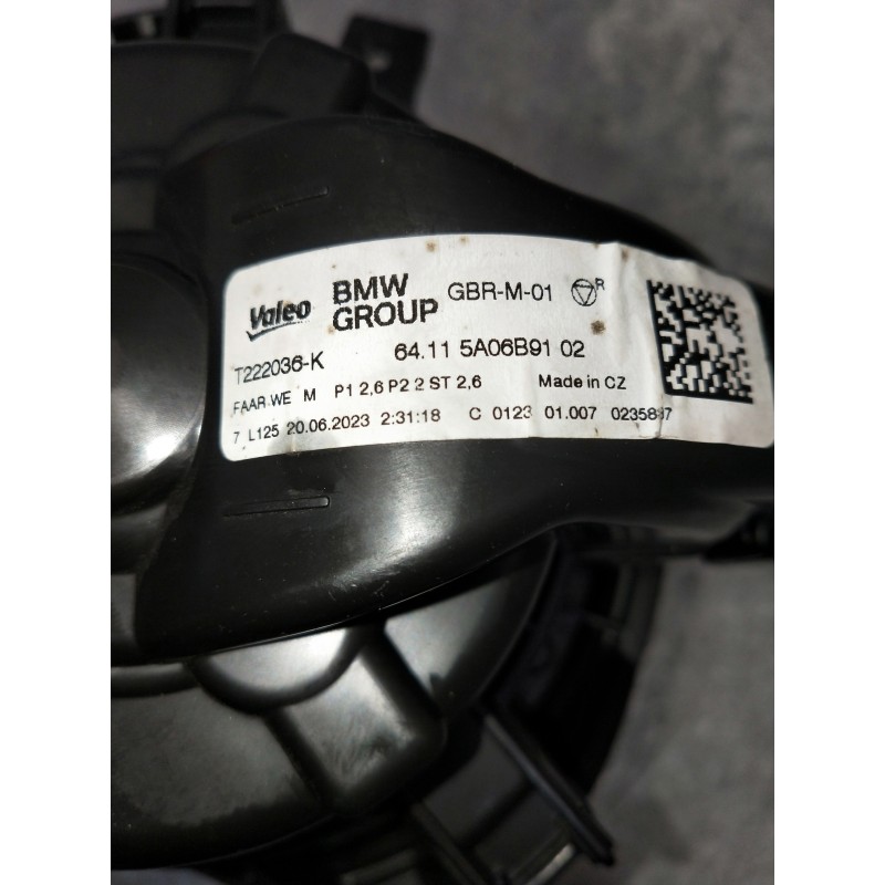 Recambio de motor calefaccion para bmw serie x1 (f48) referencia OEM IAM 64115A06B9102 T222048 T2220360235887