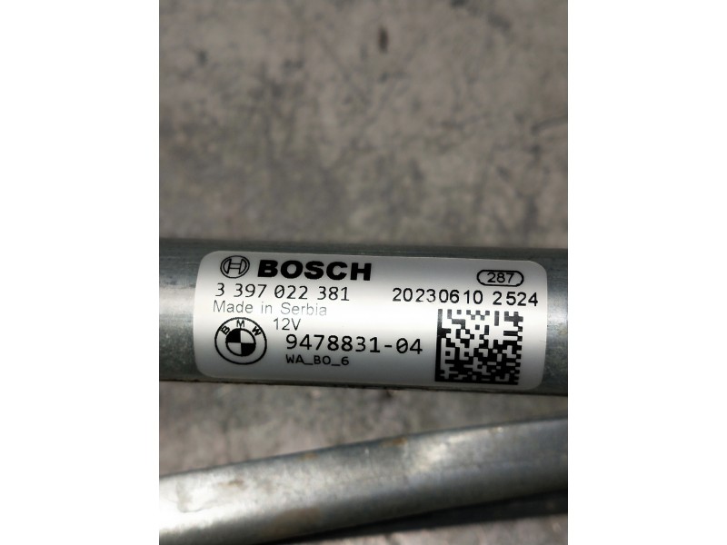 Recambio de motor limpia delantero para bmw serie x1 (f48) referencia OEM IAM 3397022381 947883104 0390243671